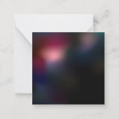 Glimmerne Rote Libelle Mitteilungskarte (Rückseite)