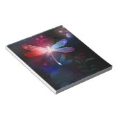 Glimmerne Rote Libelle Notizblock (angewinkelt)