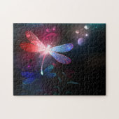 Glimmerne Rote Libelle Puzzle (Horizontal)