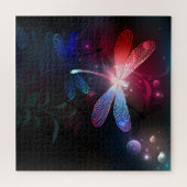 Glimmerne Rote Libelle Puzzle (Horizontal)