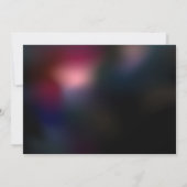 Glimmerne Rote Libelle Save The Date (Rückseite)