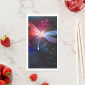 Glimmerne Rote Libelle Serviette (Beispiel)