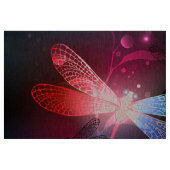 Glimmerne Rote Libelle Stoff (Fat Quarter (45,7 x 55,9 cm))
