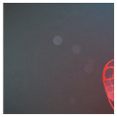 Glimmerne Rote Libelle Stoff (Muster)