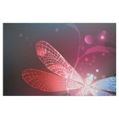 Glimmerne Rote Libelle Stoff (Fat Quarter (45,7 x 55,9 cm))