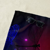 Glimmerne Rote Libelle Strandtuch (Beispiel)