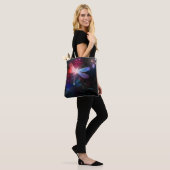 Glimmerne Rote Libelle Tasche (Am Model)