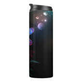 Glimmerne Rote Libelle Thermosbecher (Nach rechts gedreht)