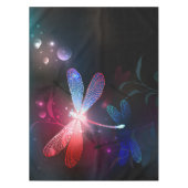 Glimmerne Rote Libelle Tischdecke (Vorderseite)
