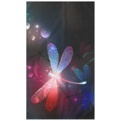 Glimmerne Rote Libelle Tischdecke (Vorderseite)
