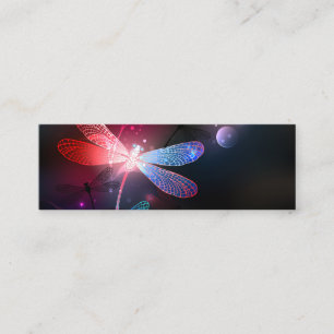 Glimmerne Rote Libelle Treuekarte