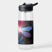 Glimmerne Rote Libelle Trinkflasche (Links)