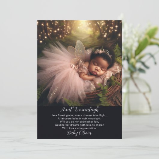 Glimmers of Grace - Einladung einer Märchenmutter (Stehend Vorderseite)