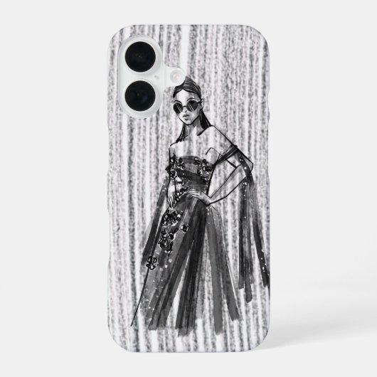 "GlimmrTech Couture" iPhone 16 Hülle (Rückseite)