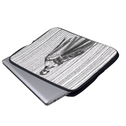 "GlimmrTech-Couture" Laptopschutzhülle (Vorne Knopf)