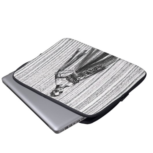 "GlimmrTech-Couture" Laptopschutzhülle (Vorne Knopf)