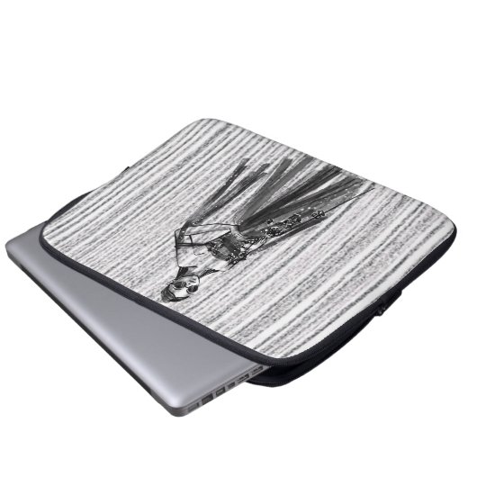 "GlimmrTech-Couture" Laptopschutzhülle (Vorne Knopf)