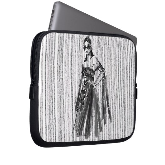 "GlimmrTech-Couture" Laptopschutzhülle (Vorne Rechts)