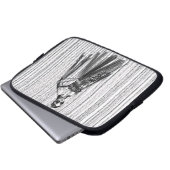 "GlimmrTech-Couture" Laptopschutzhülle (Vorne Knopf)