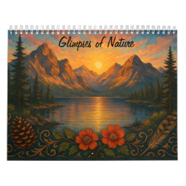Glimpses of Nature Mountain Landscape Calendar Kalender