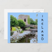 Glin, Irland Postkarte (Vorne/Hinten)