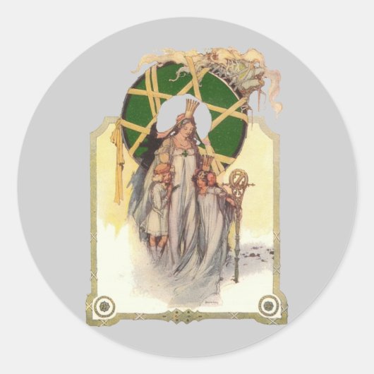 Glinda, Dorothy & Ozma Runder Aufkleber (Vorderseite)