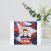 Glinka Postkarte (Stehend Vorderseite)