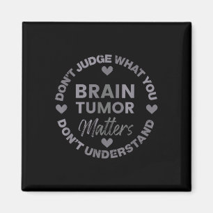 Glioblastoma Awareness Fight Cancer, Hirntumor Magnet