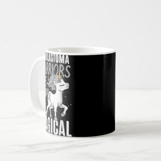 Glioblastoma Multiforme Warrior Grade Iv Astrocyto Kaffeetasse (Vorderseite Links)