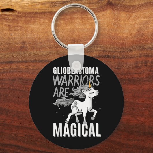 Glioblastoma Multiforme Warrior Grade Iv Astrocyto Schlüsselanhänger (Vorderseite)