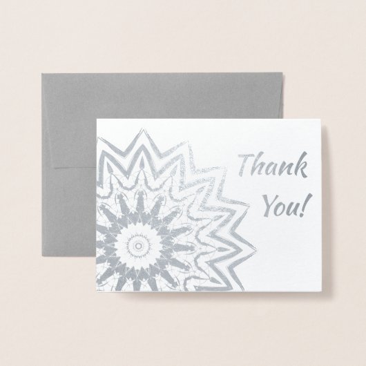 GListen Mandala Folienkarte (Vorderseite mit Umschlag)