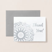 GListen Mandala Folienkarte (Vorderseite mit Umschlag)