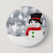 GListen Snowman Button (Vorderseite)