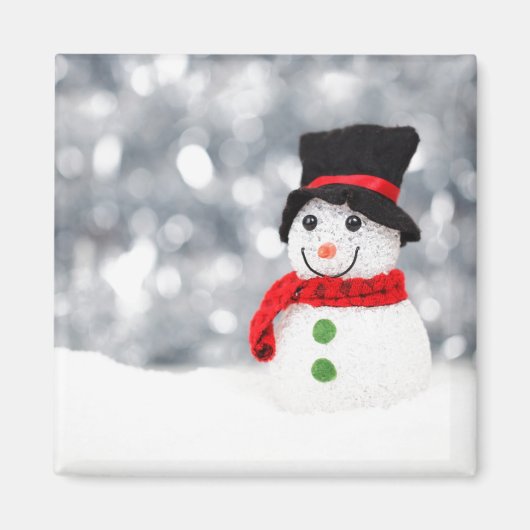 GListen Snowman Magnet (Vorne)