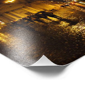 Glisten und leuchten fotodruck (Ecke)