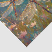 GListening Morning Wings, Dazzling Dragonflies Seidenpapier (Ausschnitt)