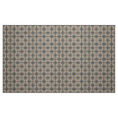 Glitch2 Aquamarin-braune Möbelstoffe Stoff (Fat Quarter (45,7 x 55,9 cm))