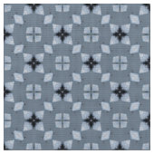 Glitch2 Aquamarines, blaues Quiltiergewebe Stoff (Nahaufnahme)
