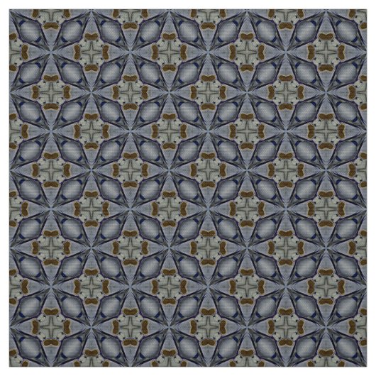 Glitch2 aquamarines Muster in Midnight Blue Stoff (Muster)