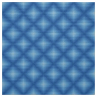 Glitch2-bedrucktes, blaues Muster Stoff