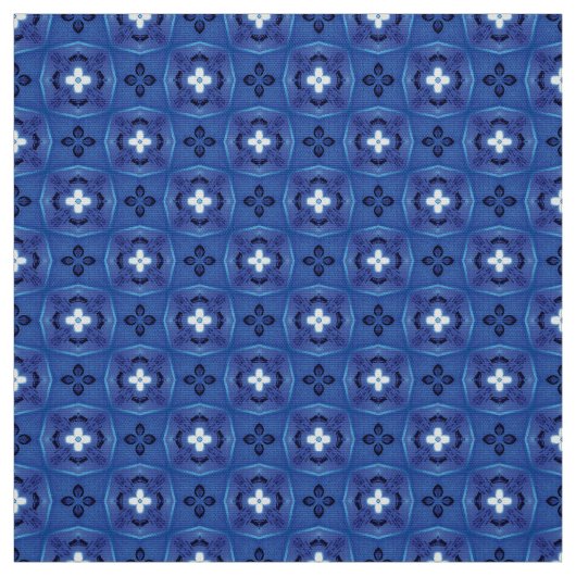 Glitch2 Blauer Stoff für Möbel (Muster)