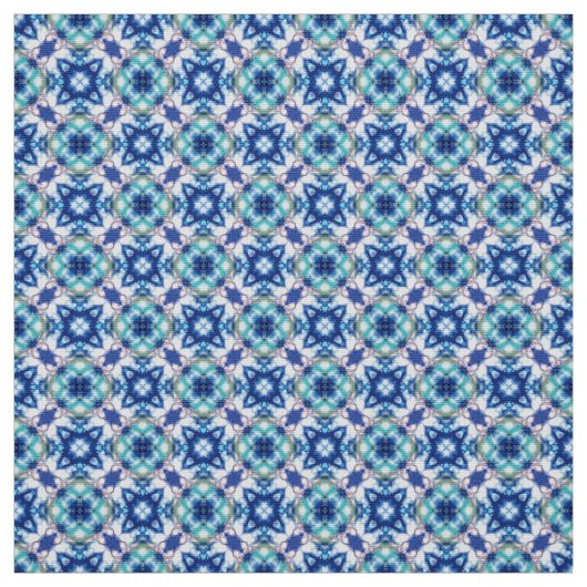 Glitch2 Blauer Stoff für Möbel (Muster)
