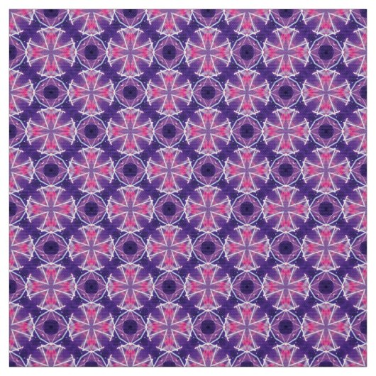 Glitch2 Blue Magenta Möbelstoff Stoff (Muster)