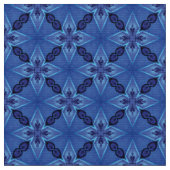 Glitch2 Blue Quilting, Appliqué und Kunsthandwerk Stoff (Nahaufnahme)