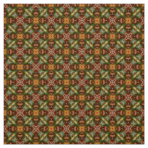 Glitch2 Braune Flechtwerkstoffe Stoff