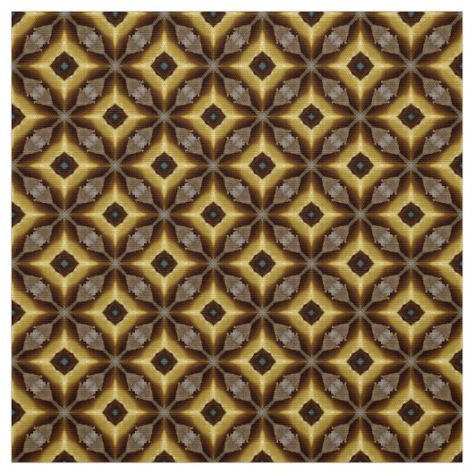 Glitch2 Brown Red White Möbel Stoffe (Muster)
