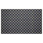 Glitch2 Dunkelblaues Fliesenmuster Stoff (Fat Quarter (45,7 x 55,9 cm))