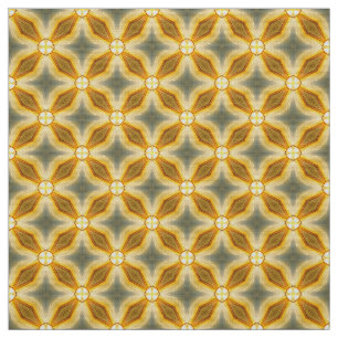 Glitch2 Gelb Golden Rod Naturstoff Stoff