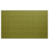 Glitch2 Gelbe grüne Blume Stoff (Yard (91,4 cm))