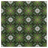 Glitch2, grün und hellgraue Fliesen Stoff (Nahaufnahme)